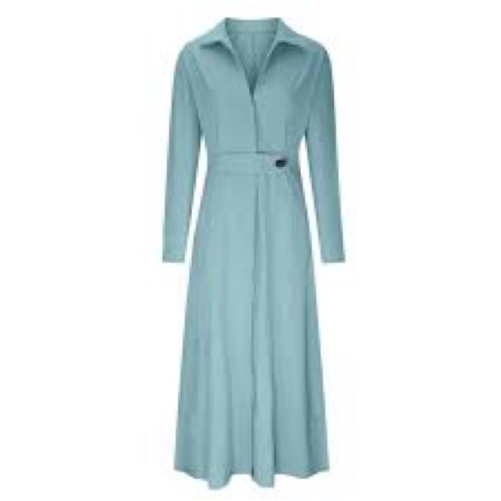 X&Y, Beautiful Lightweight, Soft Teal Green, POCKETS,Excellent Condition,Size XL - Picture 8 of 8